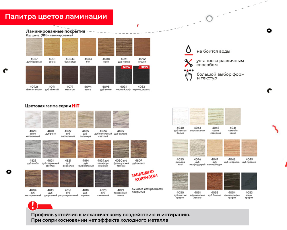 Порог одноуровневый ЛС 10.2700.24804 Дуб викторианский