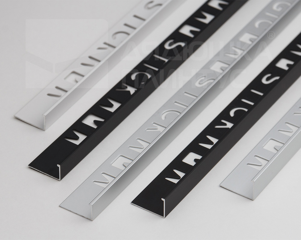 Профиль окантовочный Волшебная палочка MSPK 01.2700.15 10мм 2,7м Чёрный