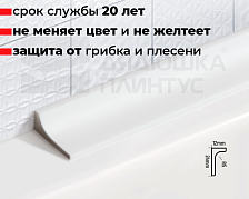 Бордюр для ванны акриловый Волшебная палочка ГБ24 1800х24х12